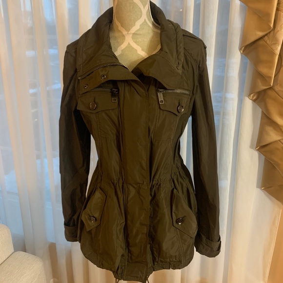 Burberry Jackets & Blazers - Authentic Burberry Brit Light Jacket Olive Green
